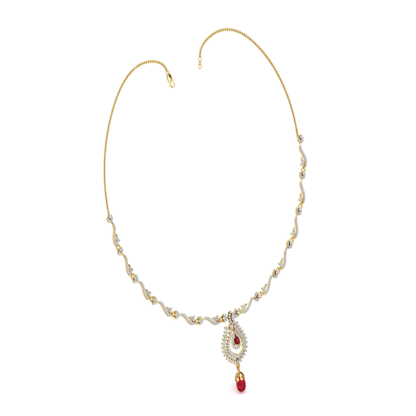 Love’s Embrace Diamond Necklace Set