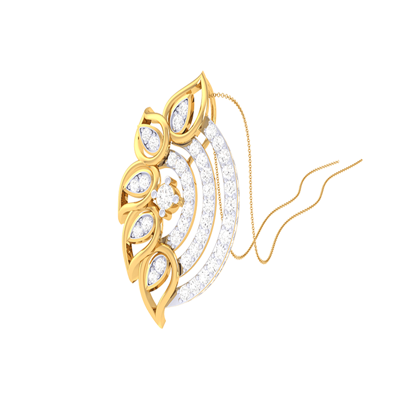 Diamond Crystal Tide Pendant