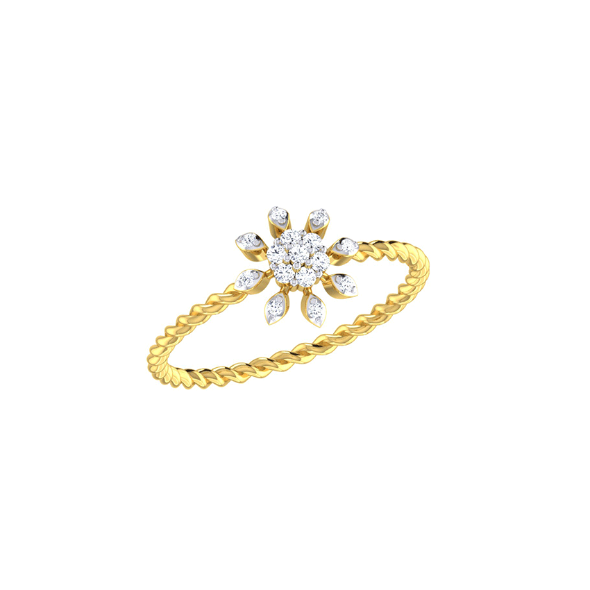 Fancyzen Diamond Ring