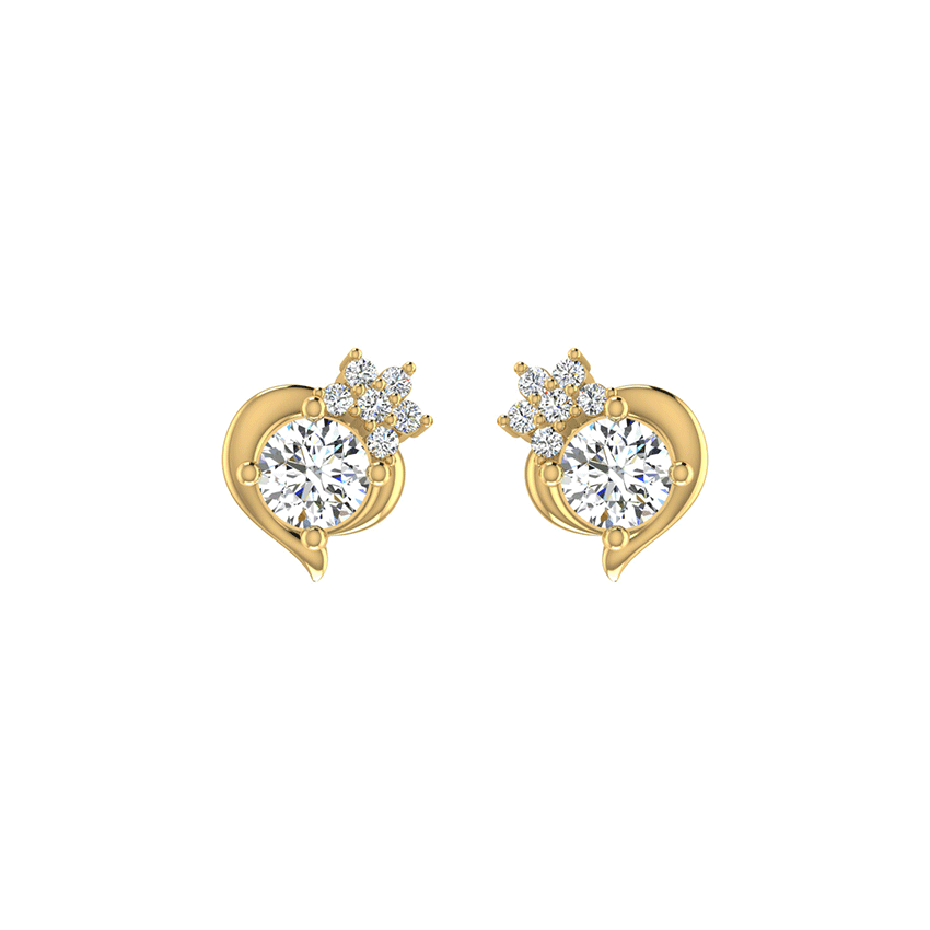 Celestial Lustre Diamond Earrings