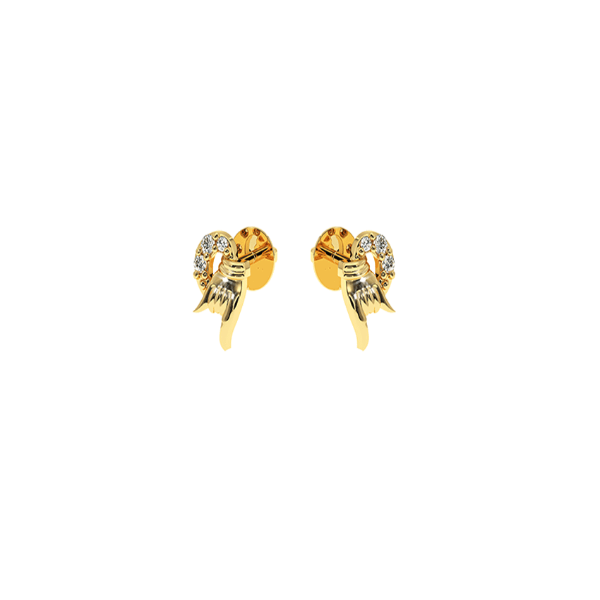 Loving Embrace Diamond Earrings