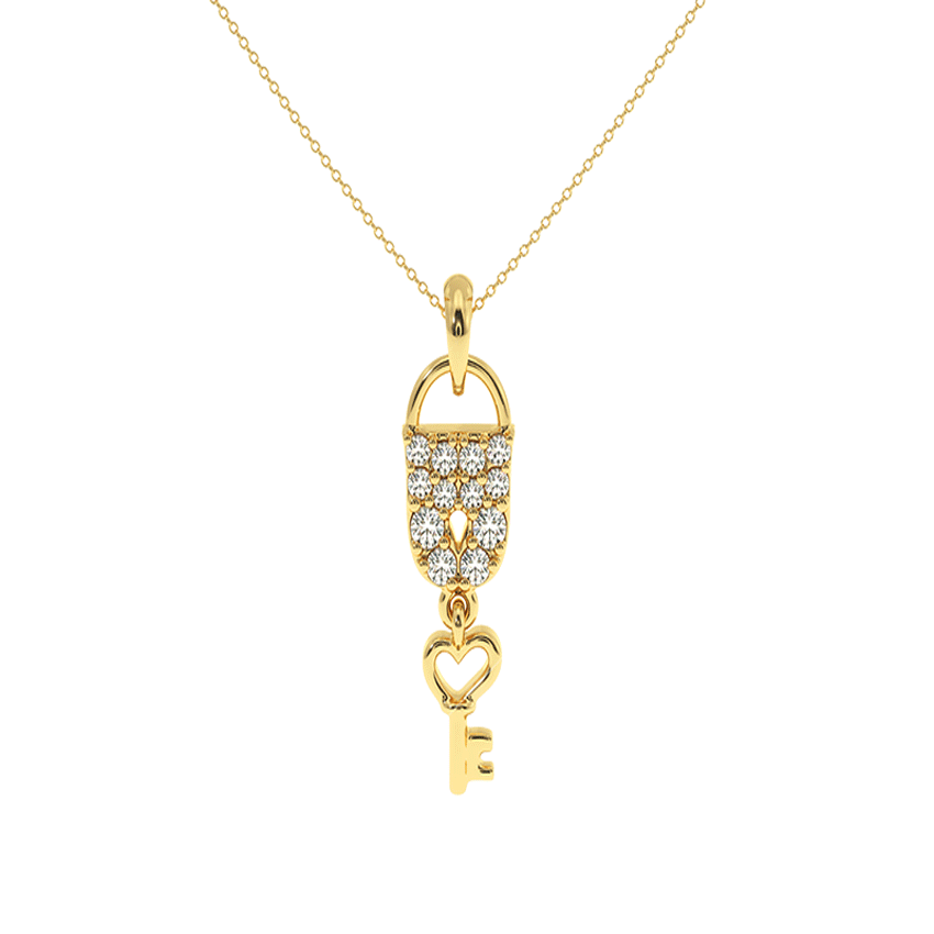 Everlasting Charm Diamond Love Pendant