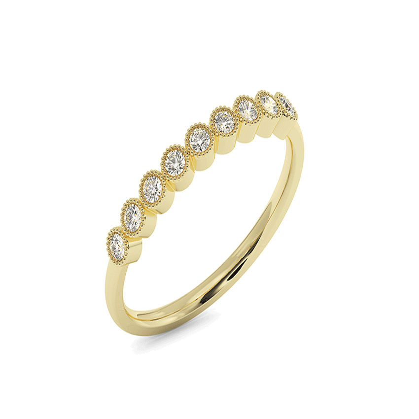 Moonlit Mirage Diamond Ring