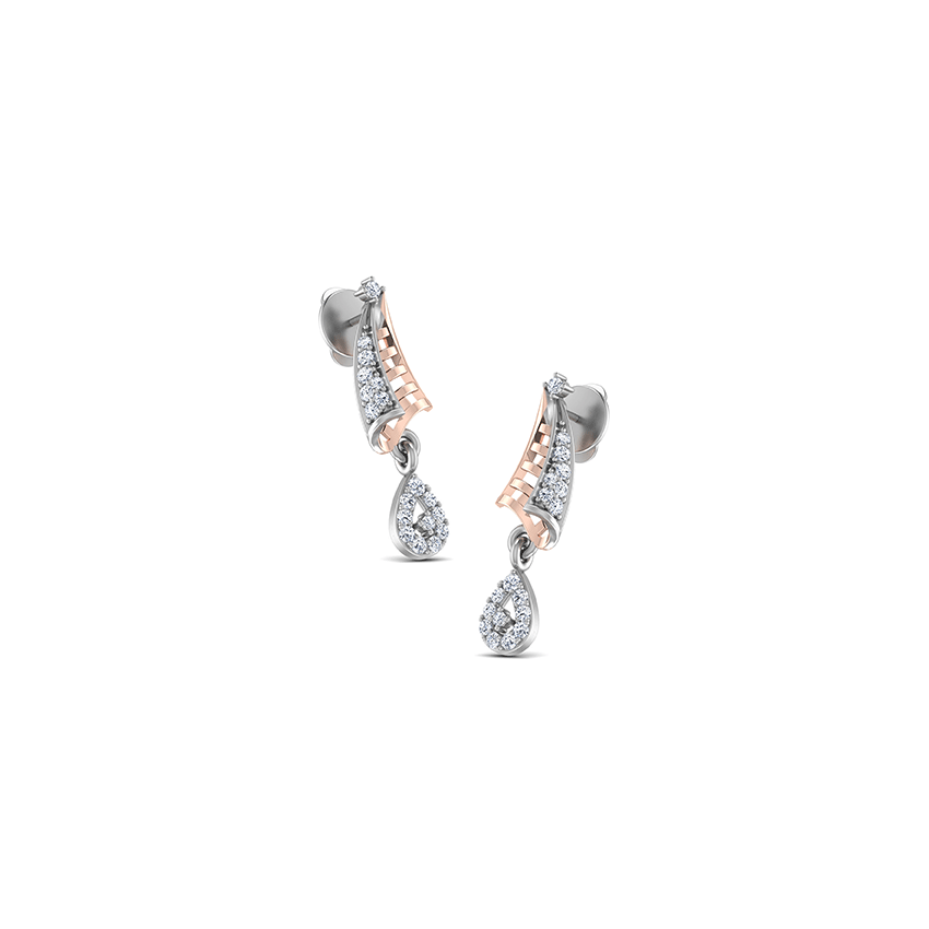 Sun-Kissed Gleam Diamond Earrings