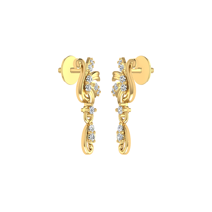 Midnight Spark Fancy Earrings