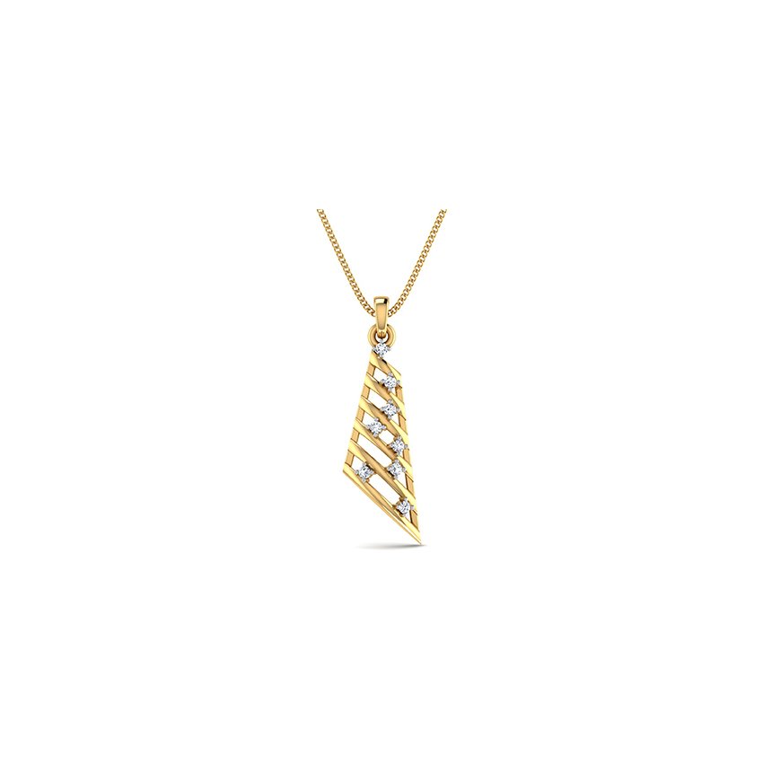 Regal Aura Diamond Pendant Set