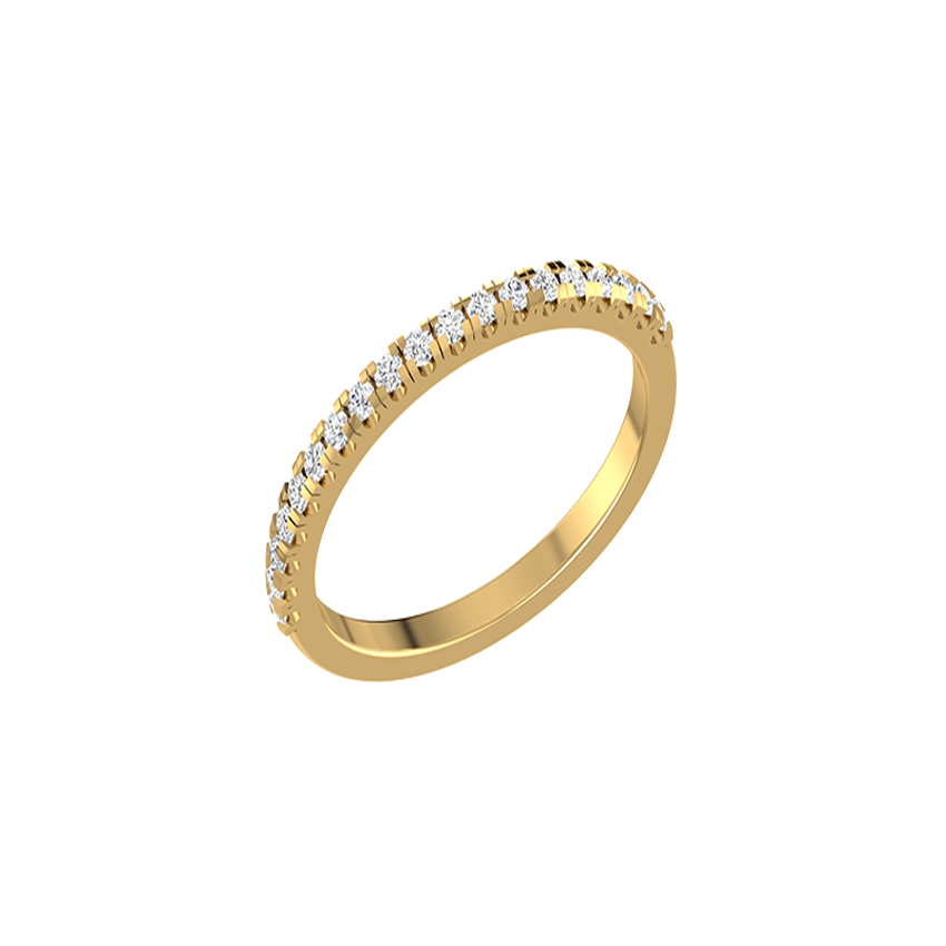 Shimmering Bond Diamond Band Ring