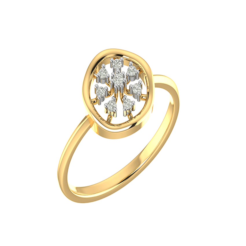 Radiant Essence Diamond Ring