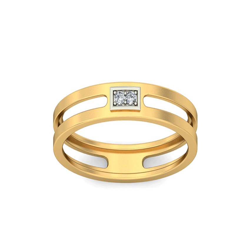Dapper Diamond Men's Ring