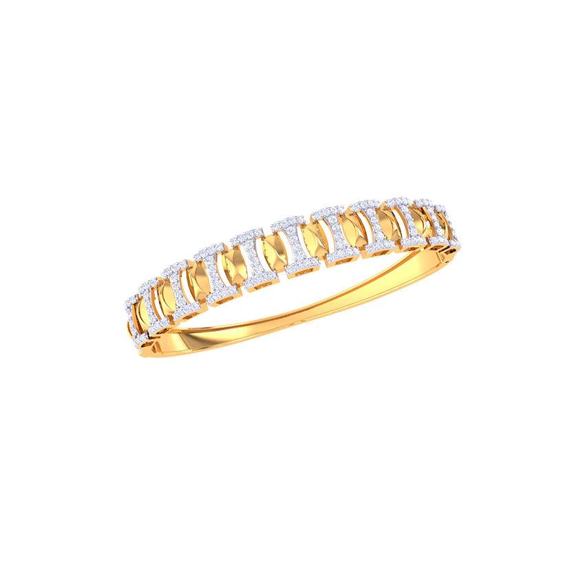 Chic Horizon Diamond Bracelets