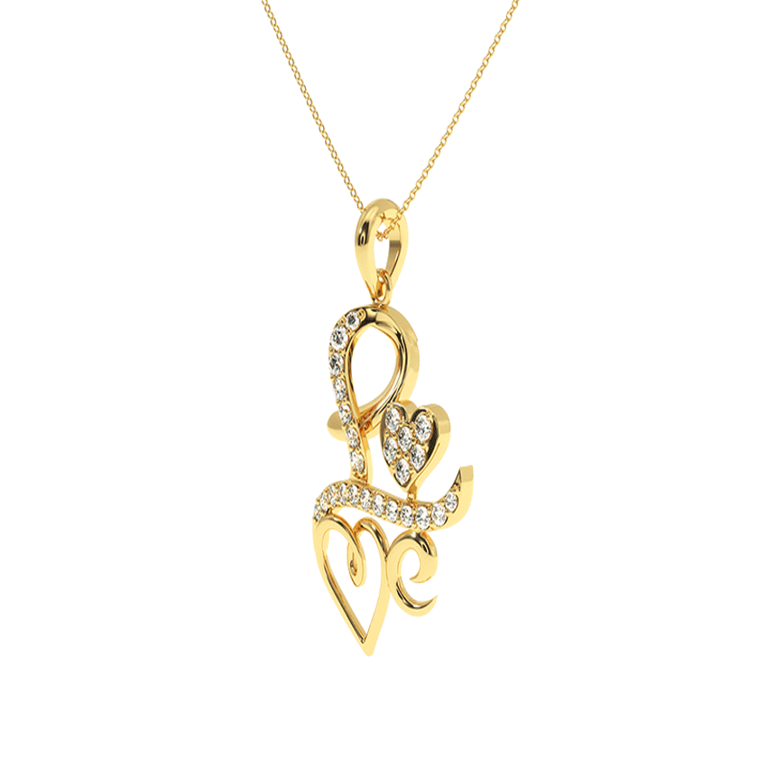 Eternal Diamond Love Pendant