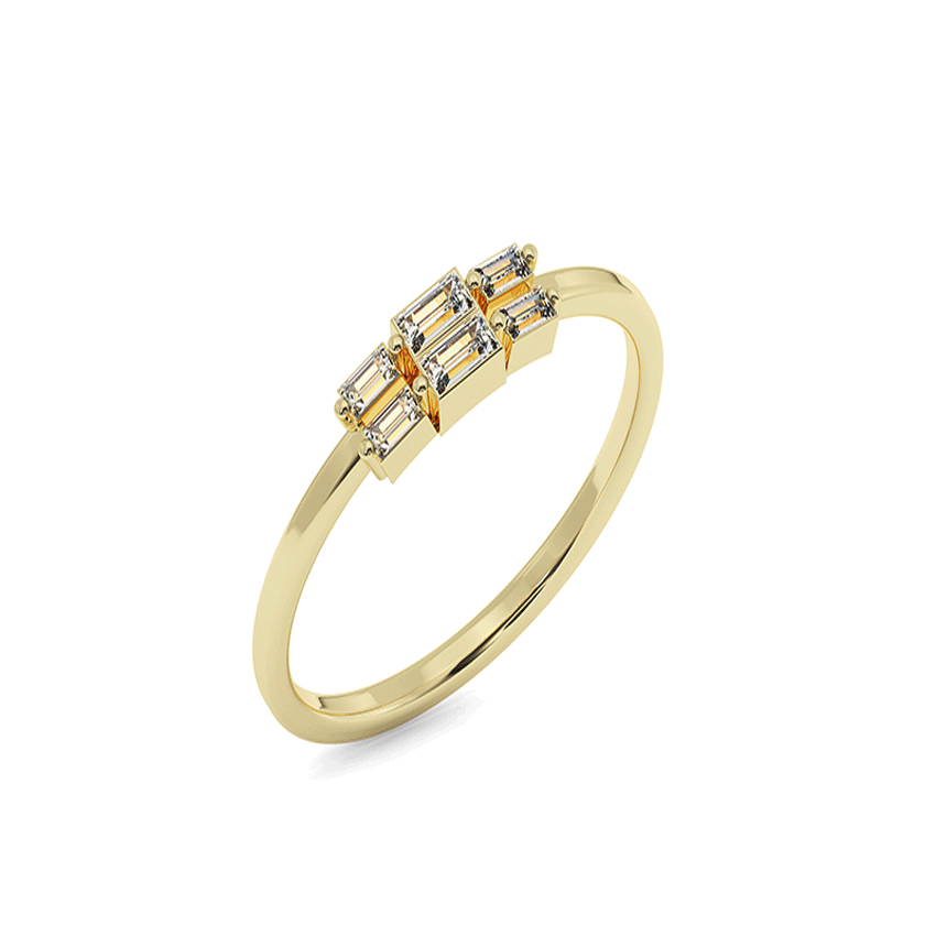 Sunbeam Glow Diamond Ring
