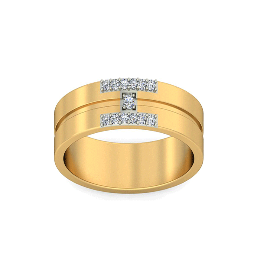 Cavalier Diamond Men's Ring