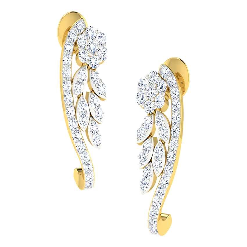 Diamond Brilliant Hoop Earrings
