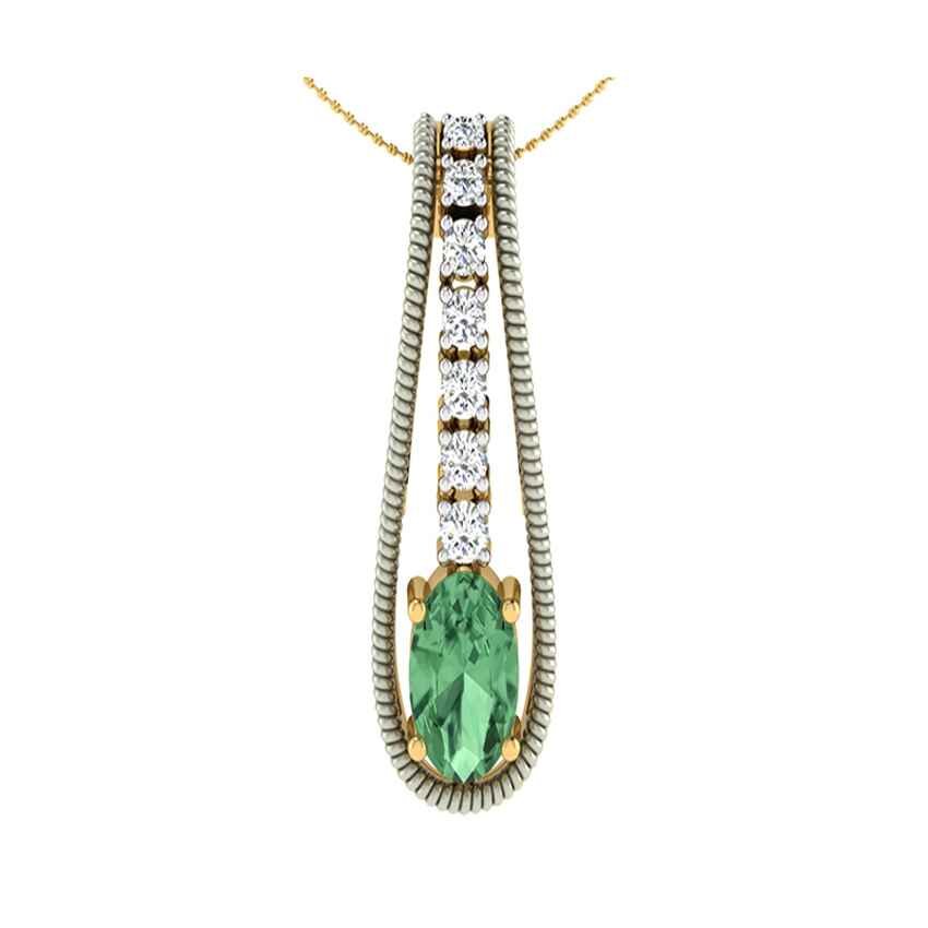 Moonbeam Glimmer Diamond Pendant Set