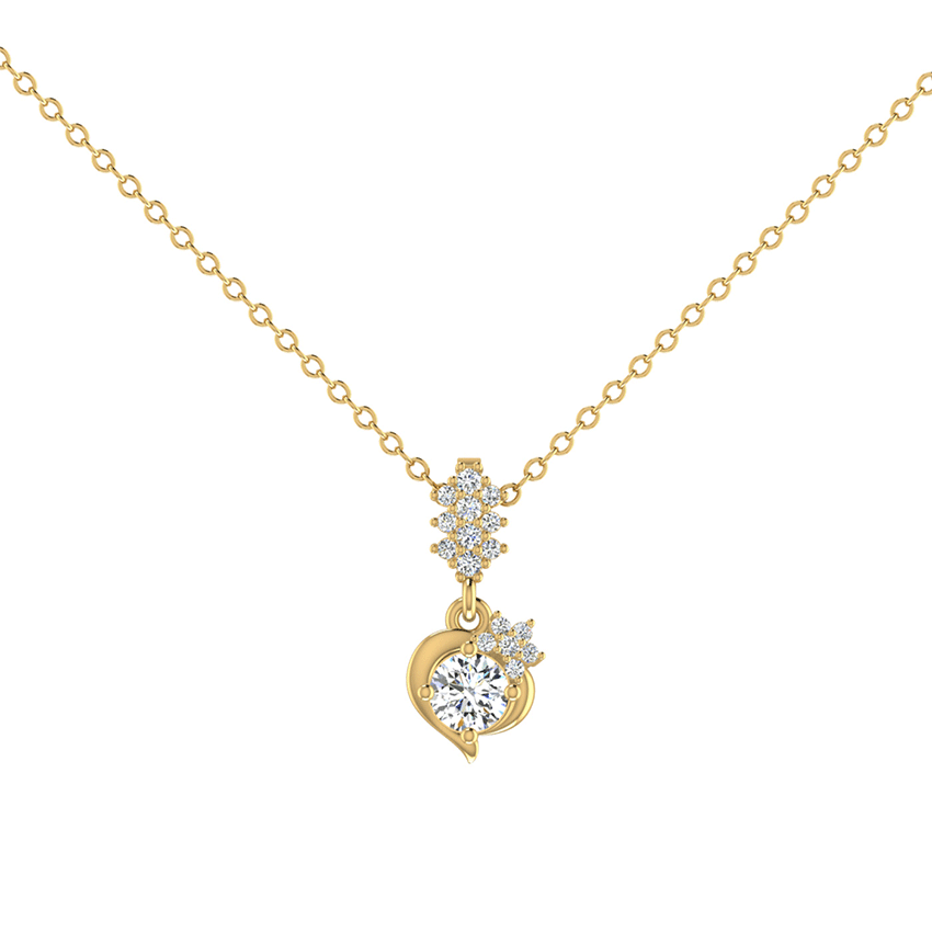 Ocean Dusk Diamond Pendant