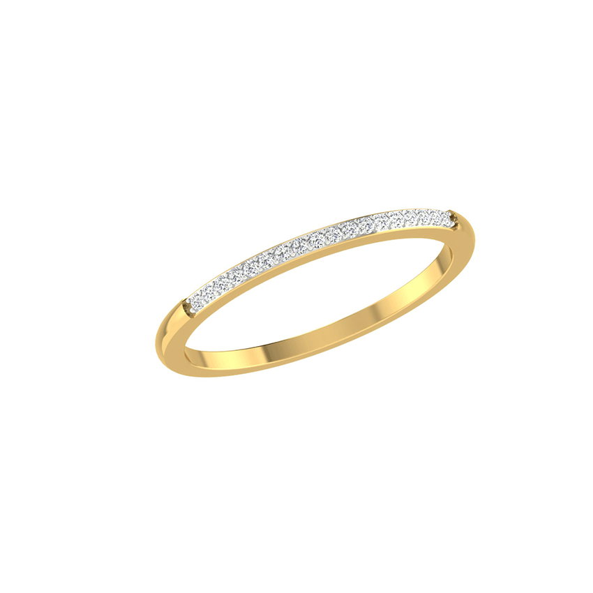 Violet Trace Diamond Ring