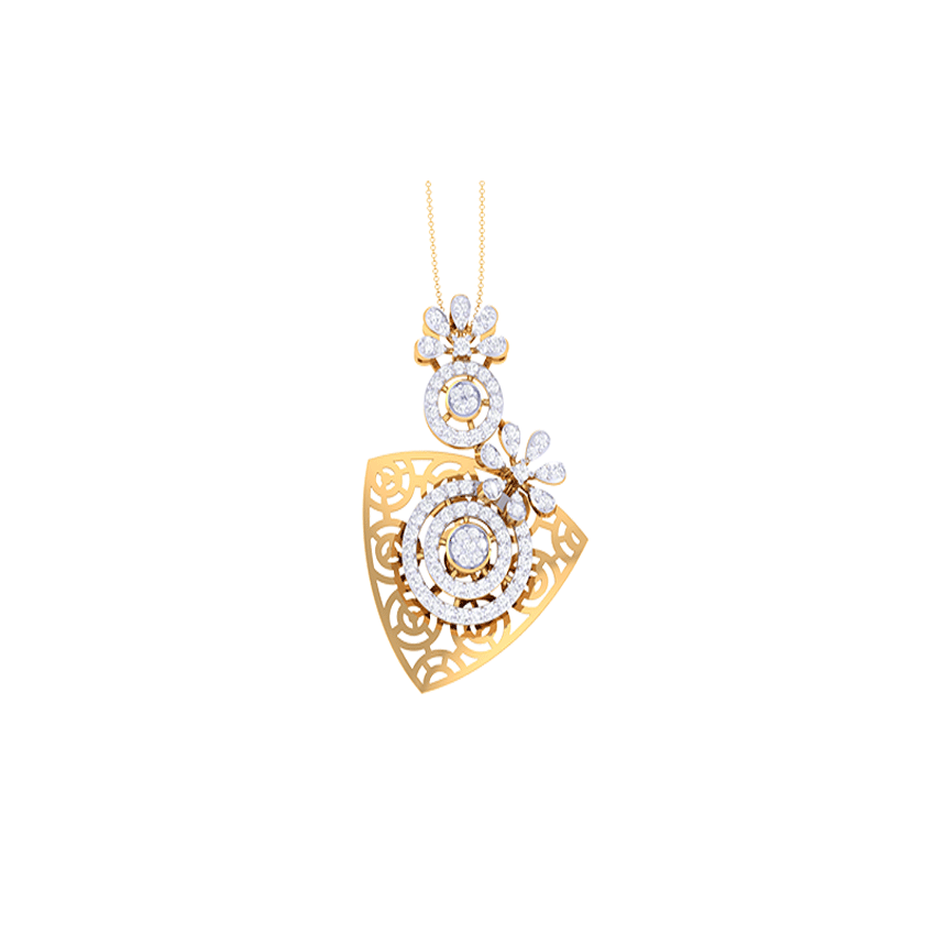 Diamond GlowHorizon Pendant