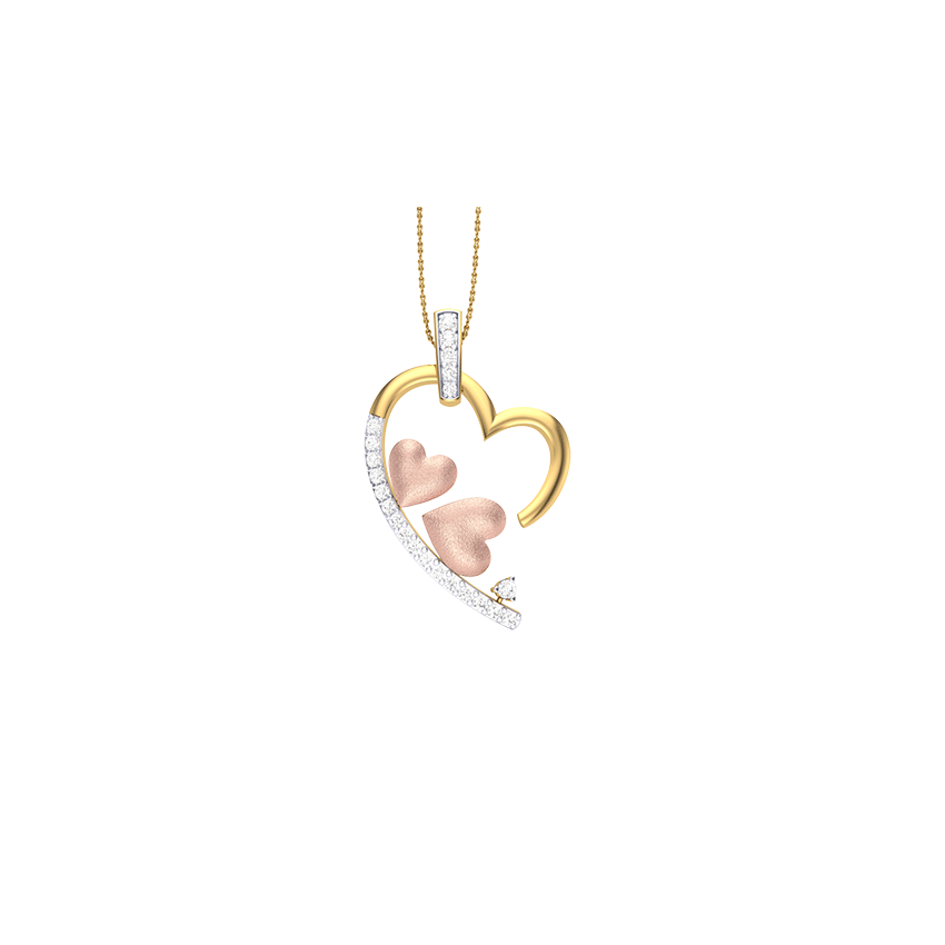 Aurora Whisper Diamond Pendant