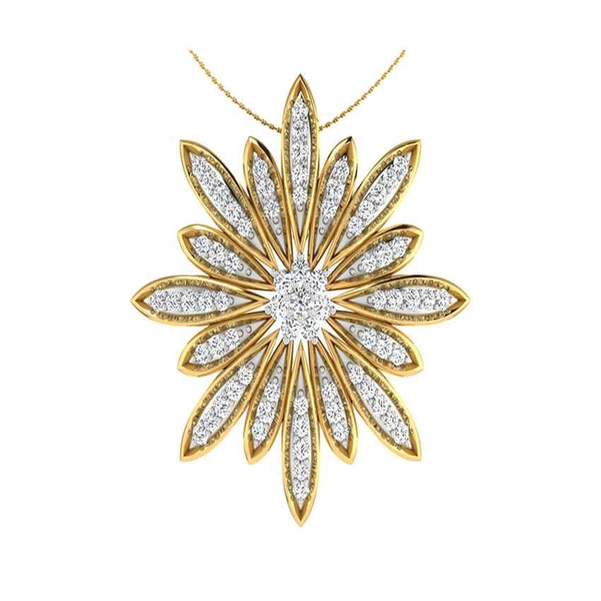 Velvet Radiance Diamond Pendant Set