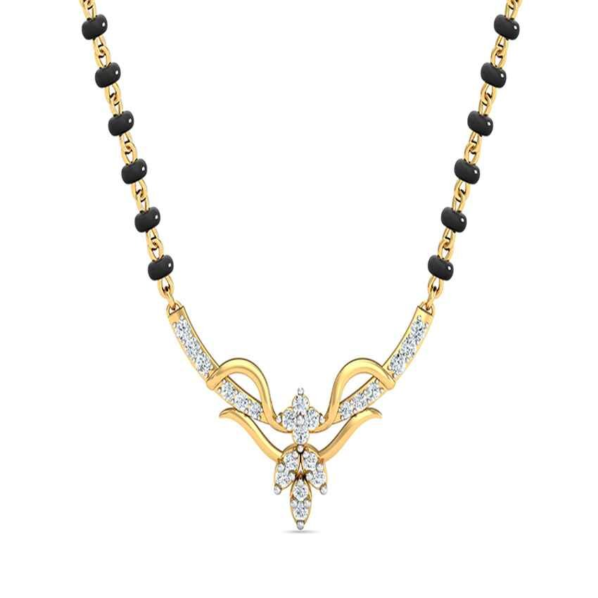 Celestial Link Diamond Mangalsutra Set