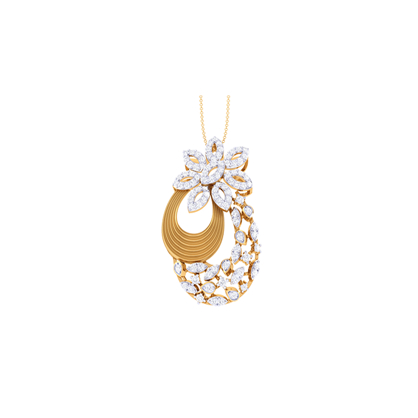 Diamond SilverHorizon Pendant