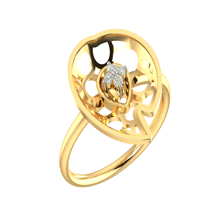 Light Touch Diamond Ring