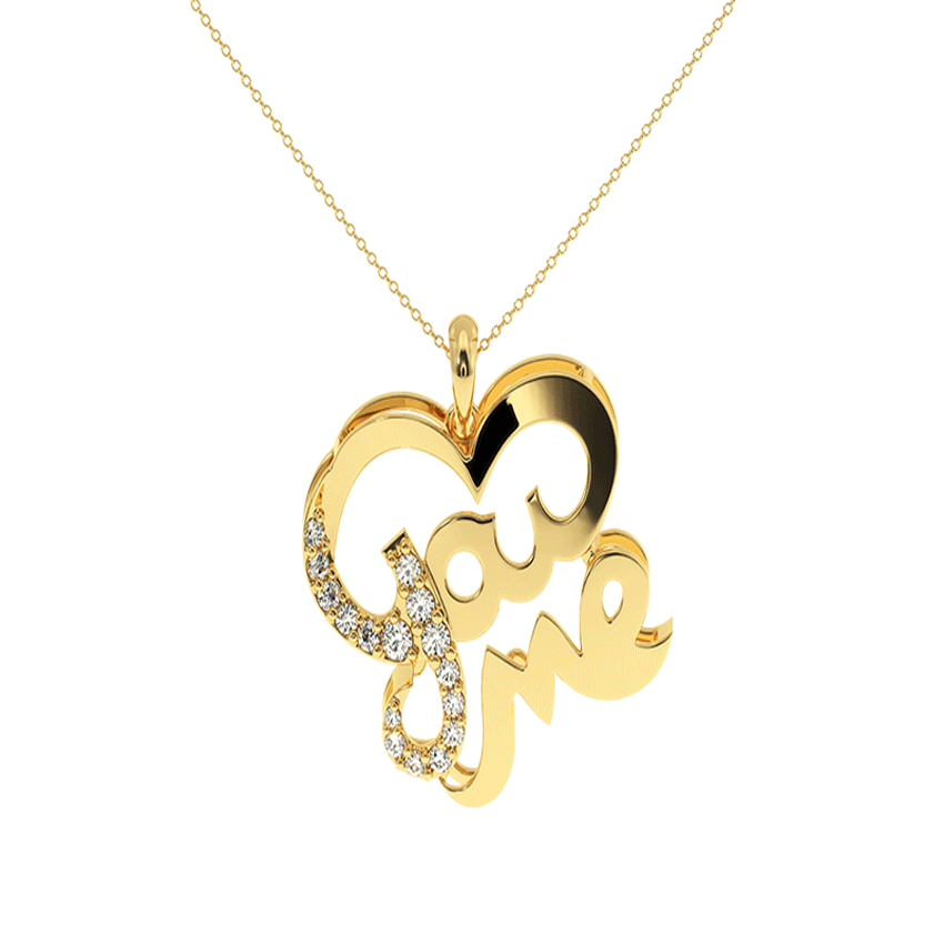 Infinity Glow Diamond Love Pendant