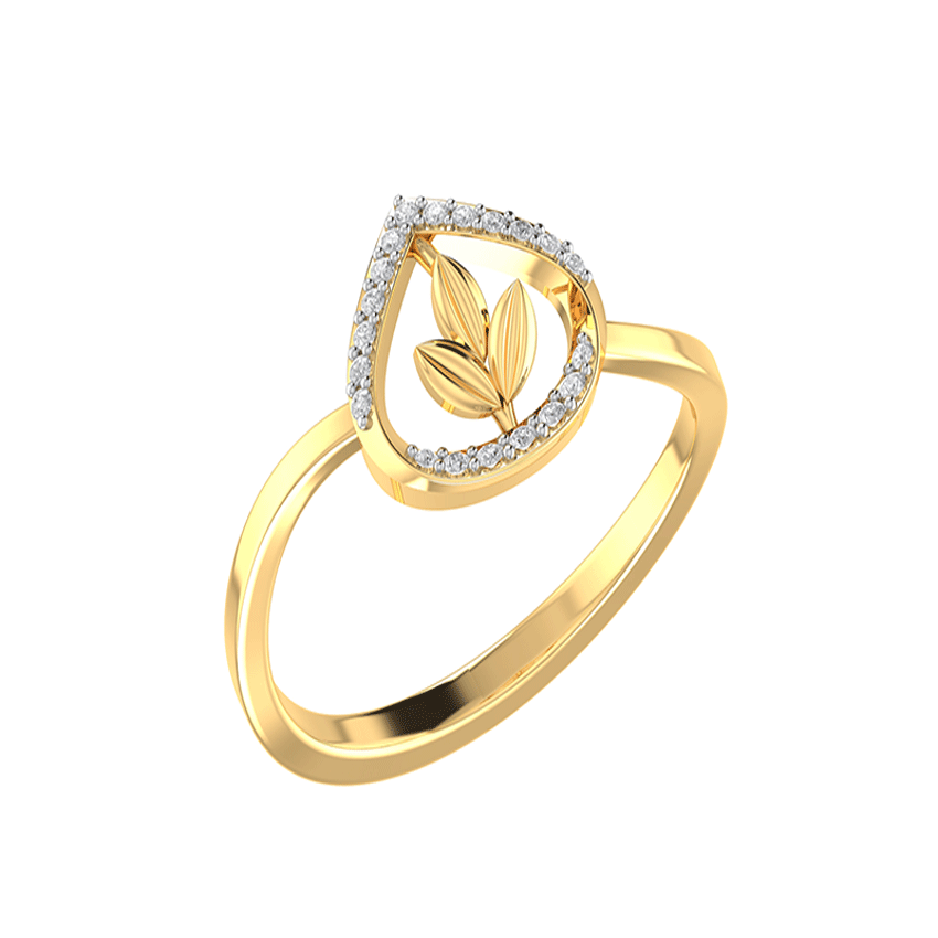 Soft Gleam Diamond Ring