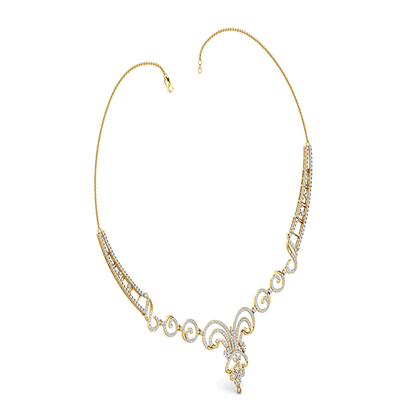 Celestial Opulence Diamond Necklace Set