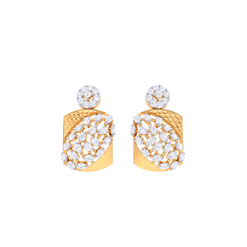 Diamond Prism Gleam Earrings