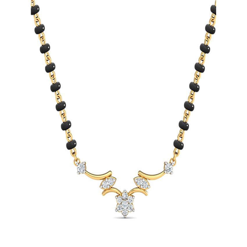 Sacred Circle Diamond Mangalsutra