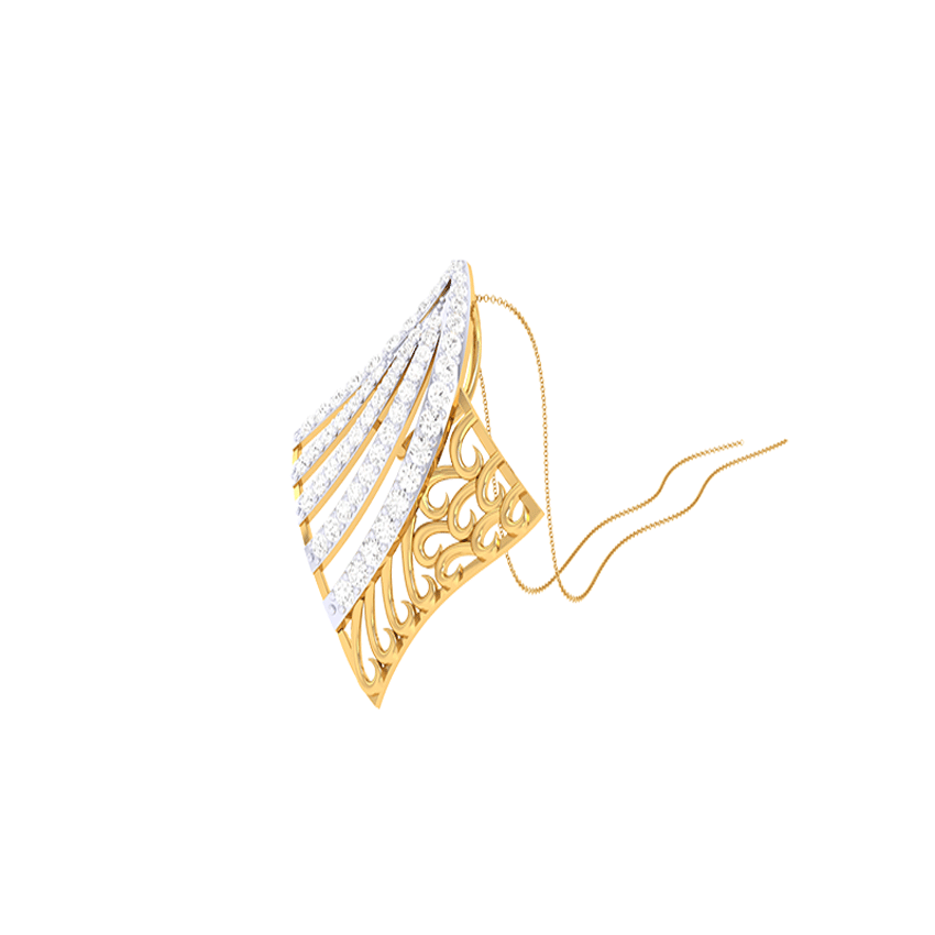 Diamond Serene Horizon Pendant
