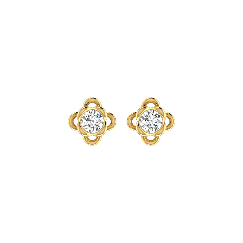 Sunkissed Ray Diamond Earrings