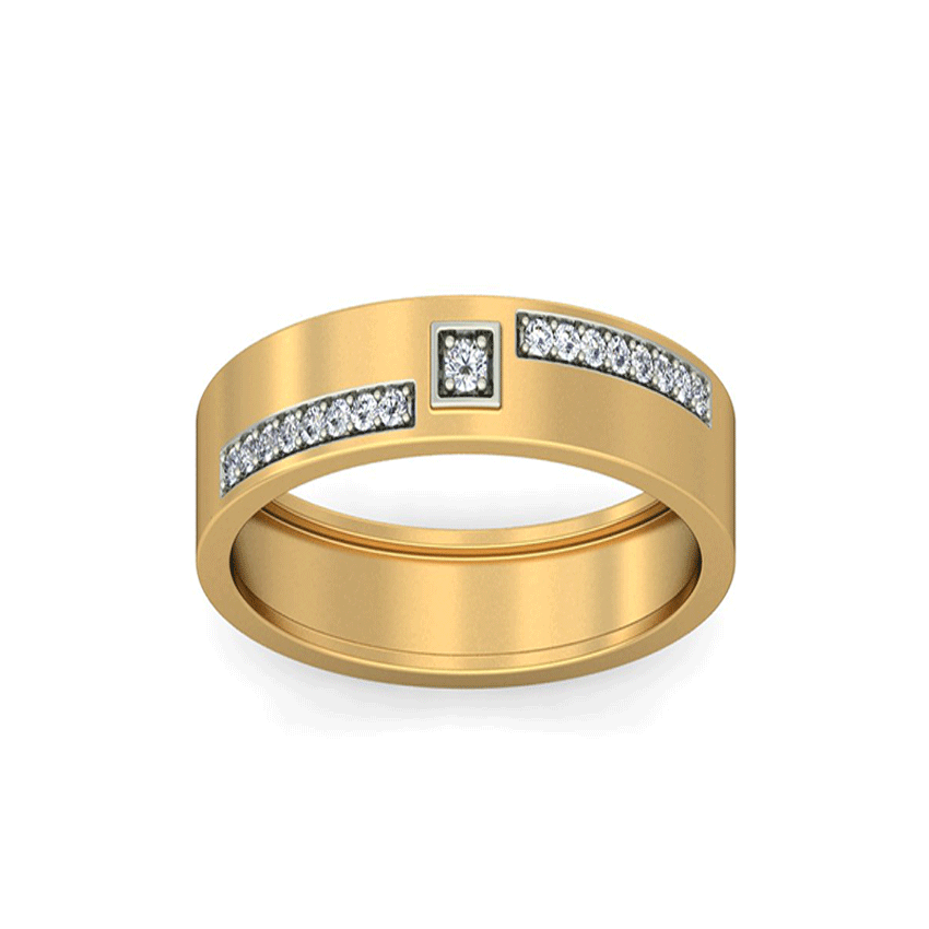 Sovereign Diamond Men's Ring