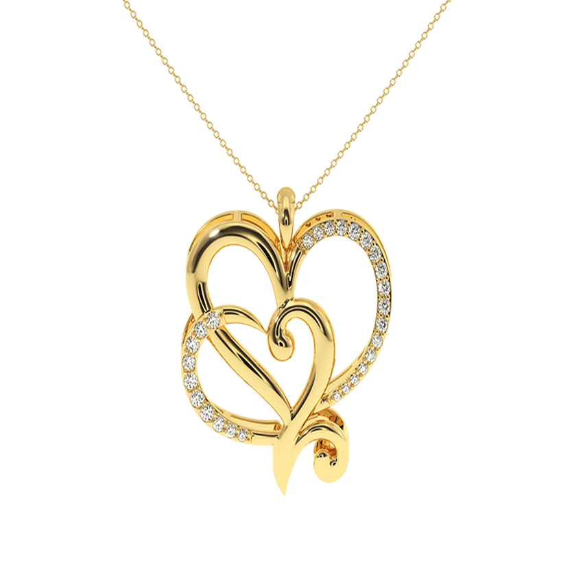 Unbreakable Bond Diamond Love Pendant