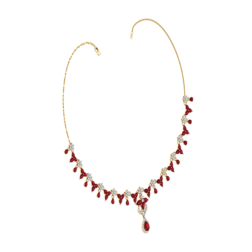 Empress Glory Diamond Necklace Set