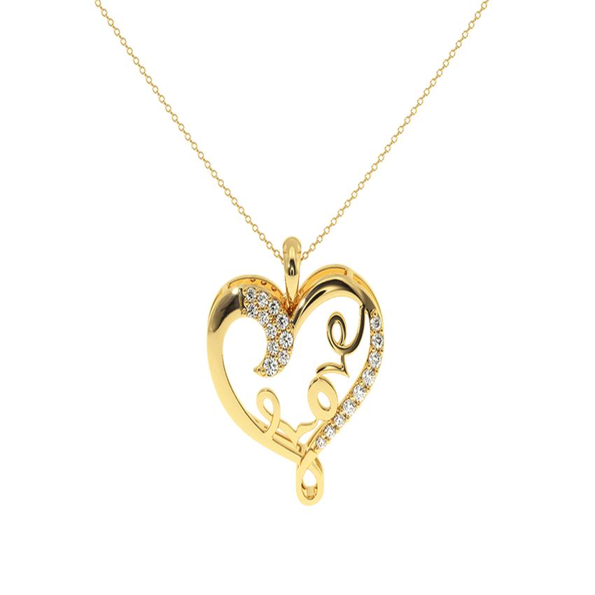 Eternal Promise Diamond Love Pendant