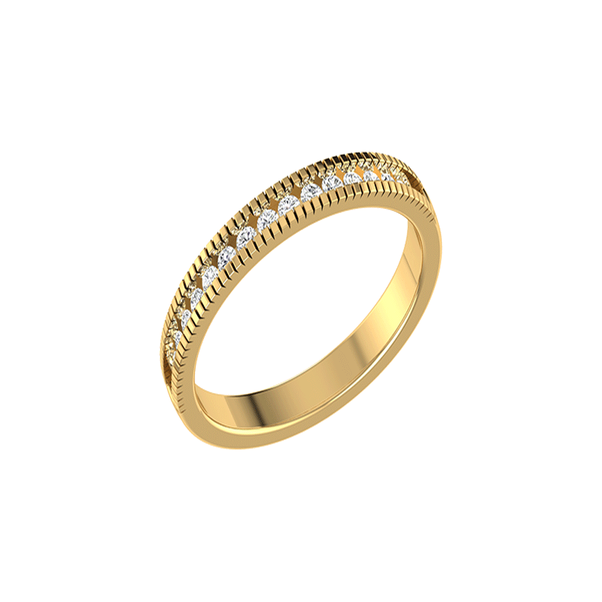 Undying Spark Diamond Band Ring