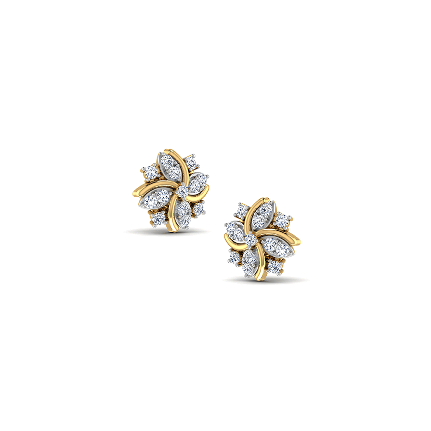 Tranquil Glitz Diamond Earrings