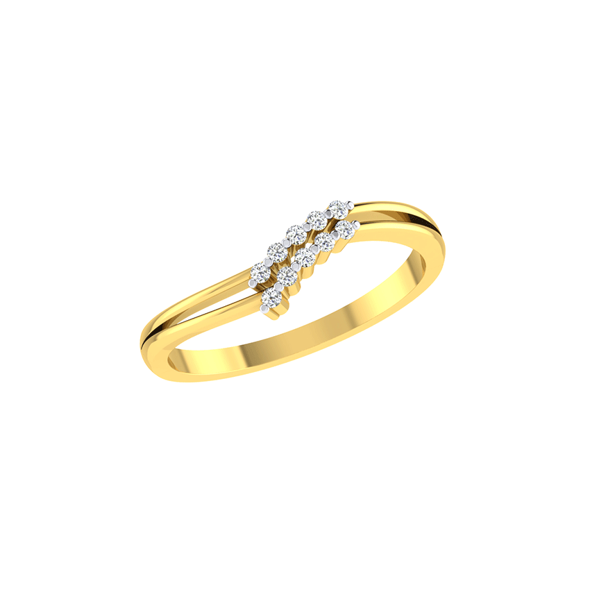 Bliss Arc Diamond Ring