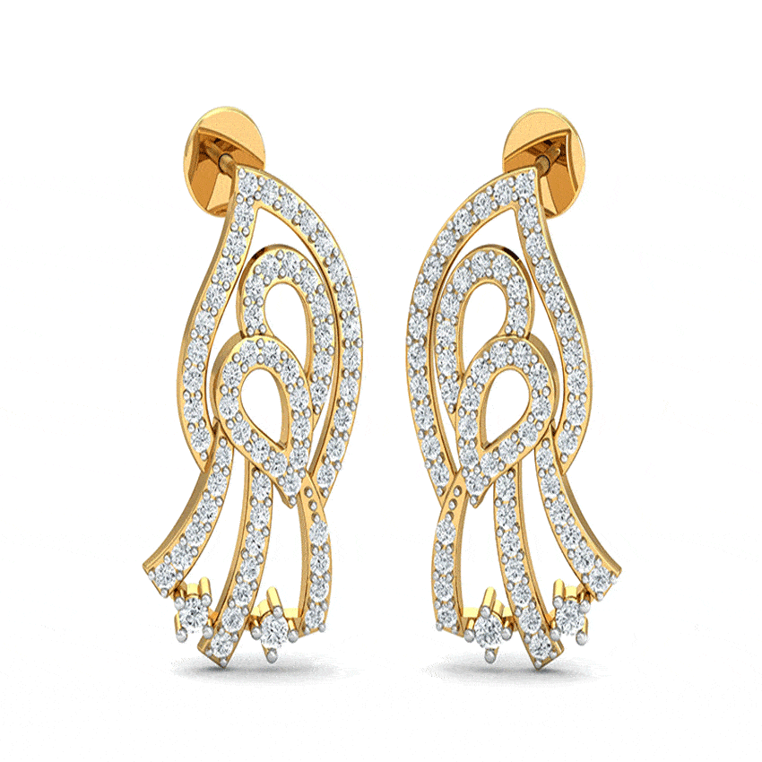 Dreamy Glimmer Diamond Earrings