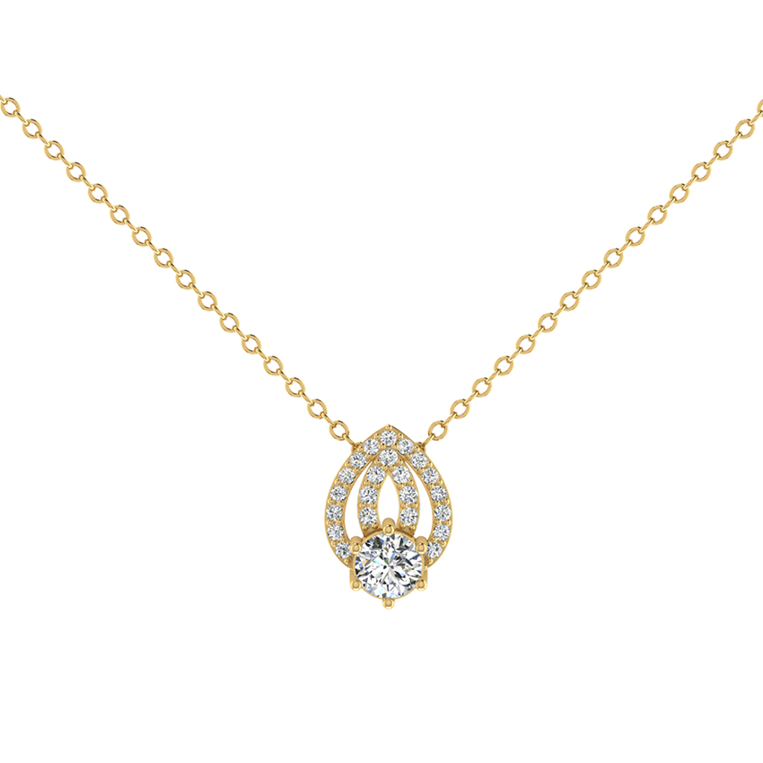 Desire Wave Diamond Pendant
