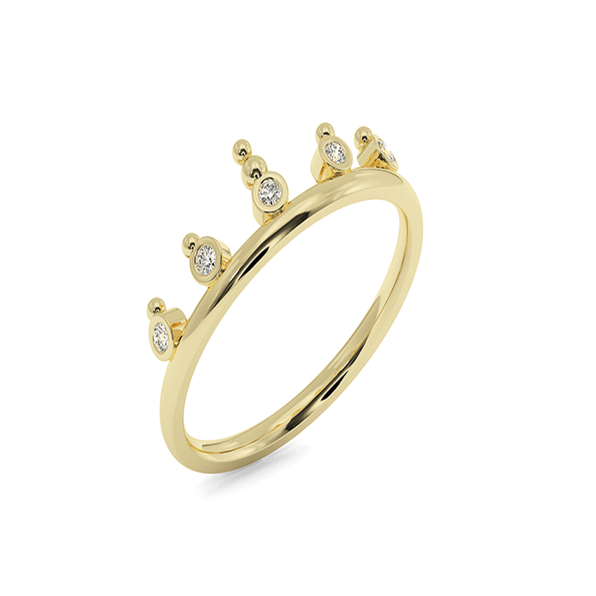 Warm Glow Diamond Ring