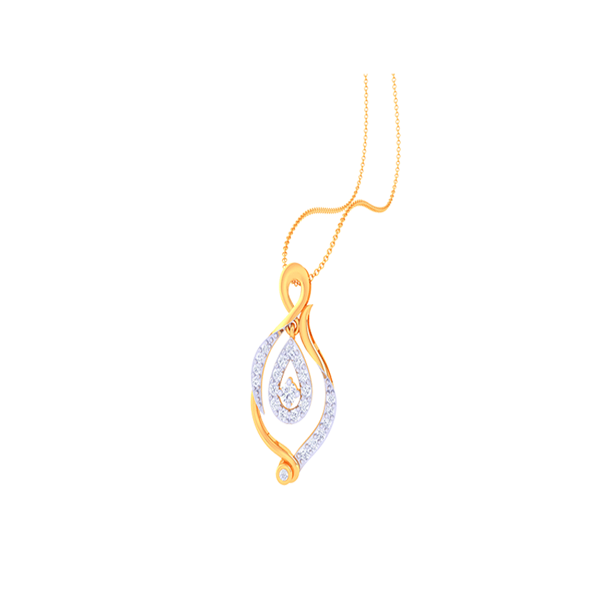 Diamond LushFlare Pendant