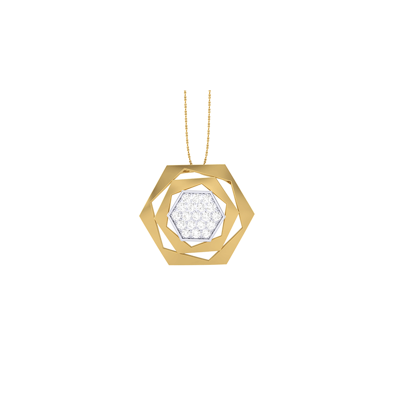 Charmed Silk Diamond Pendant
