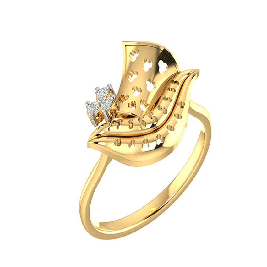 Shimmer Air Diamond Ring