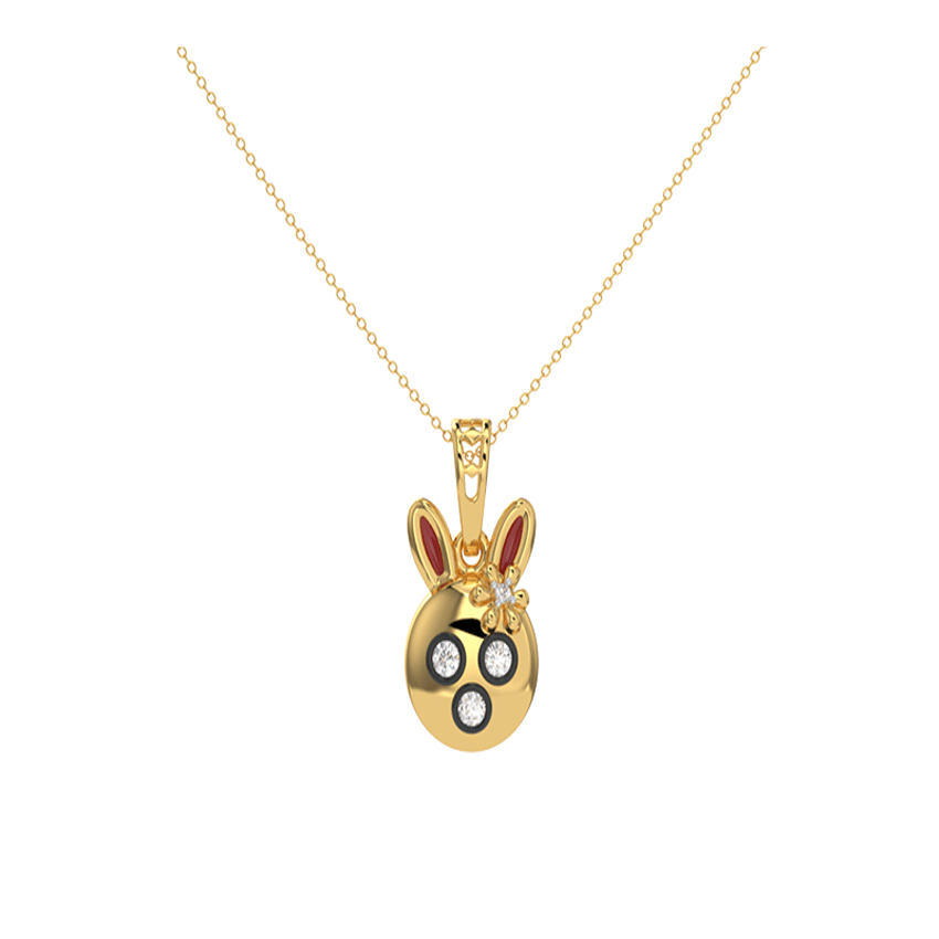Magic Wand Diamond Pendant