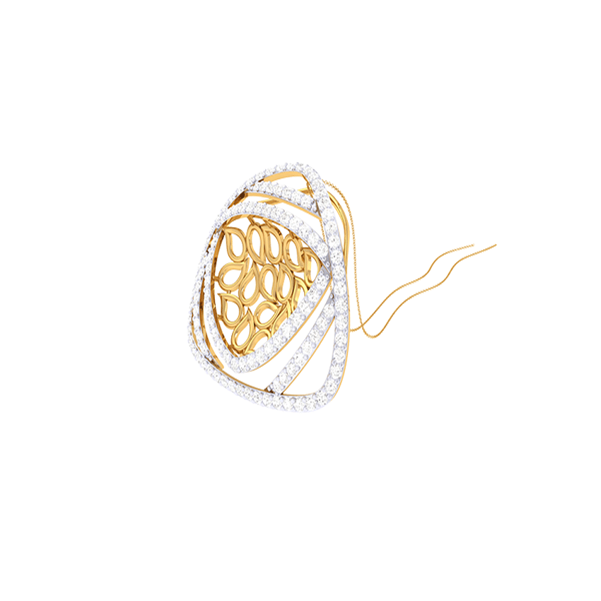 Diamond SilverMist Pendant