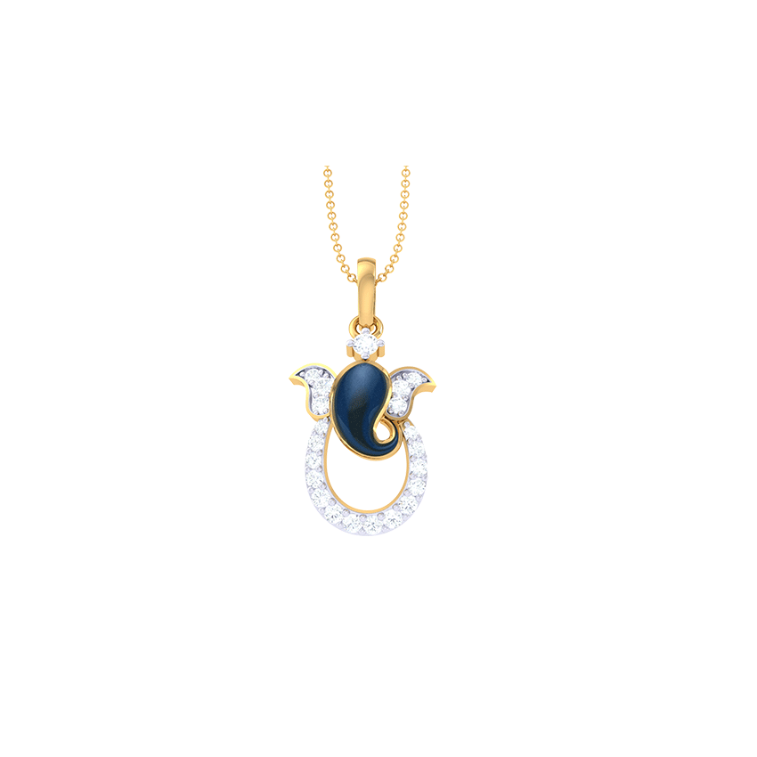 Rantideva Generosity Diamond Pendant